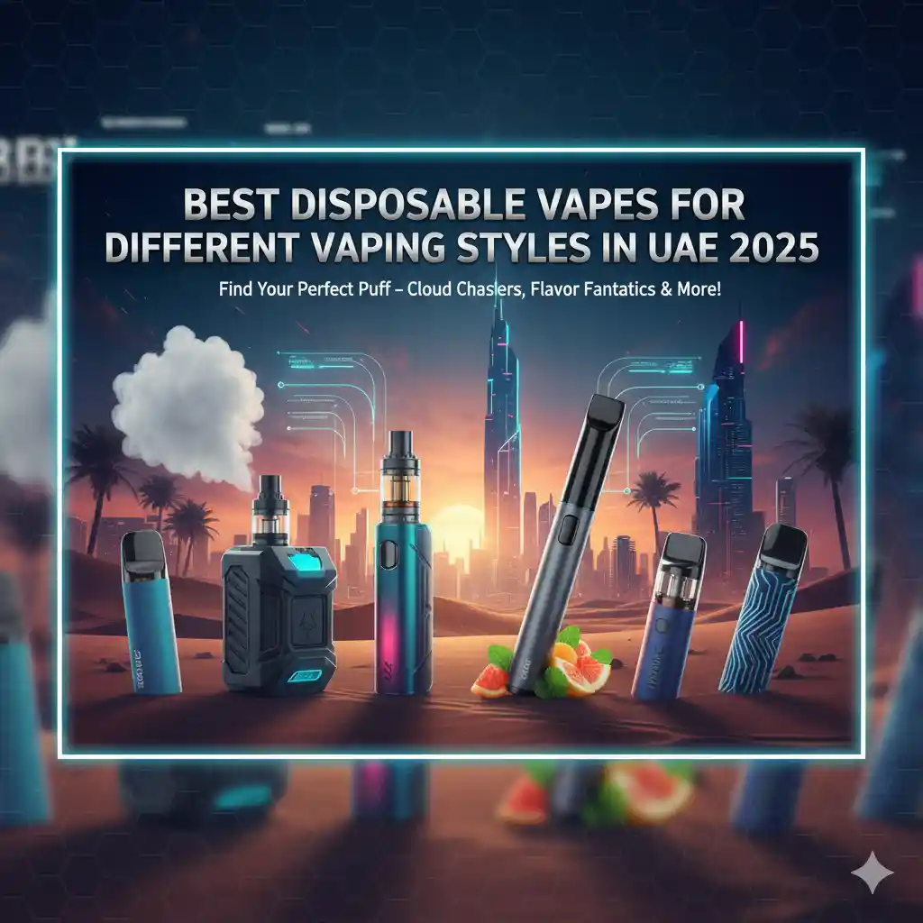 Best Disposable Vapes for Different Vaping Styles in UAE 2025