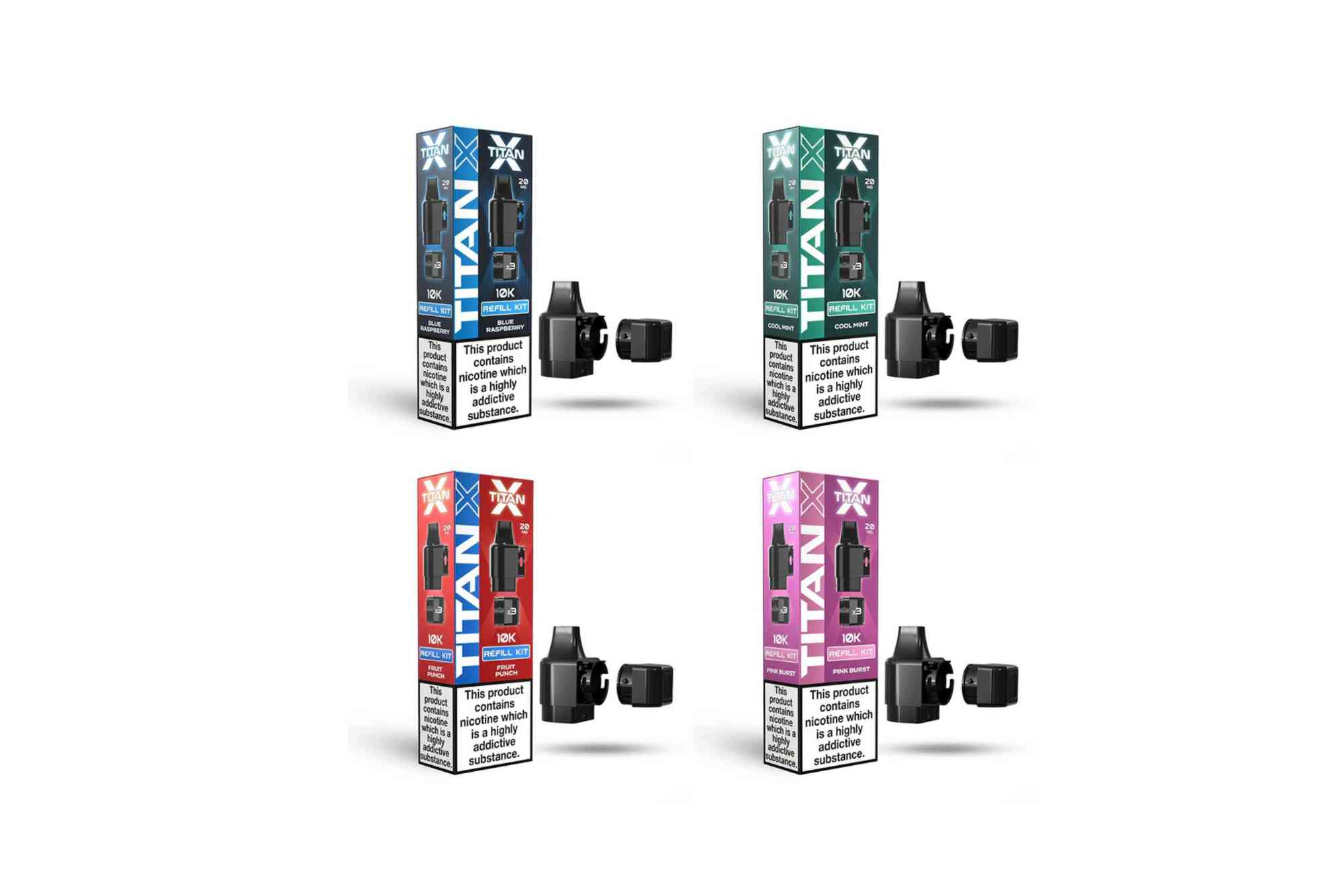 Titan Vape Pods Only 5 Pack UK review features price and where to buy